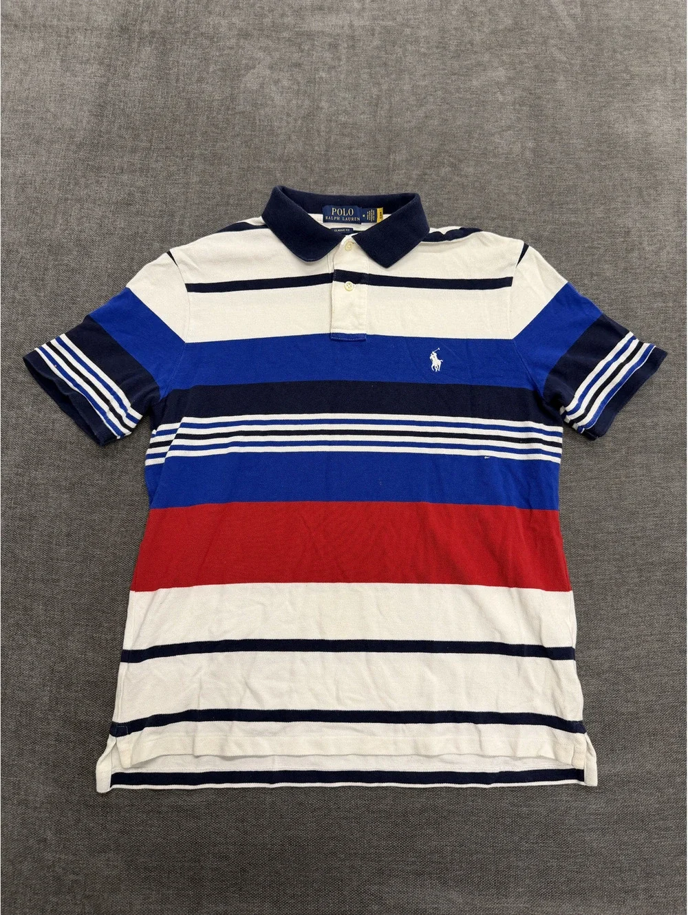 Polo Ralph Lauren Classic Fit Striped Polo Shirt Medium